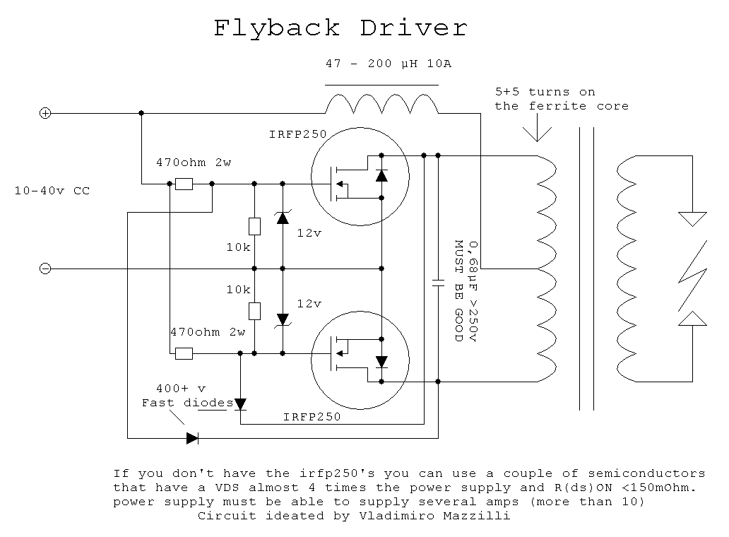 Mazzilli ZVS Flyback Driver.png